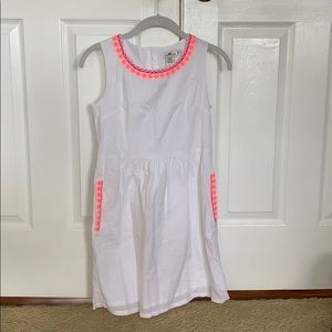 Vineyard Vines kids white dress